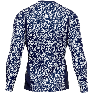 Chokefish™ Long Sleeve Rashguard Maori Men's Shirt-011